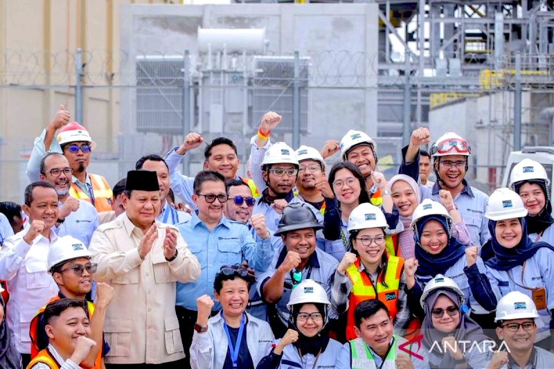 Pabrik Pemurnian Logam Mulia PMR di Gresik di Resmikan oleh Presiden Prabowo