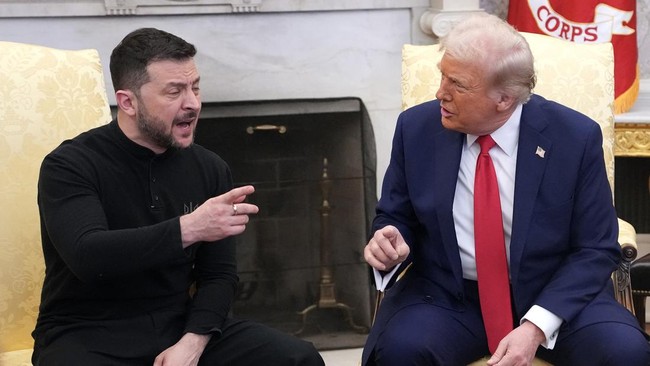 Momen Trump Mengusir Zelensky Dibocorkan oleh Gedung Putih